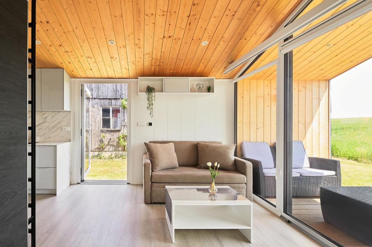 Villa Modernes Tiny House -neu 2021- Uigendorf Exterior foto